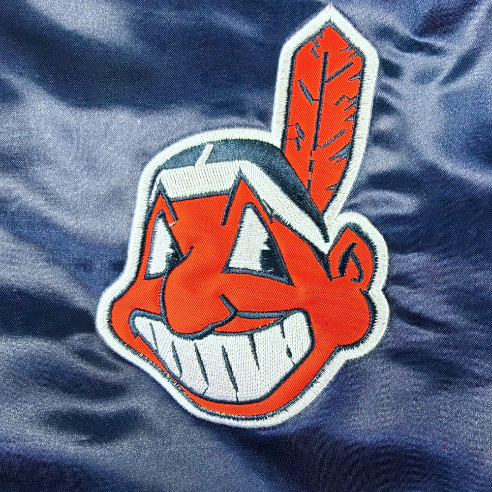 Indians Throwback Satin Bomber – 1989 Legacy Edition