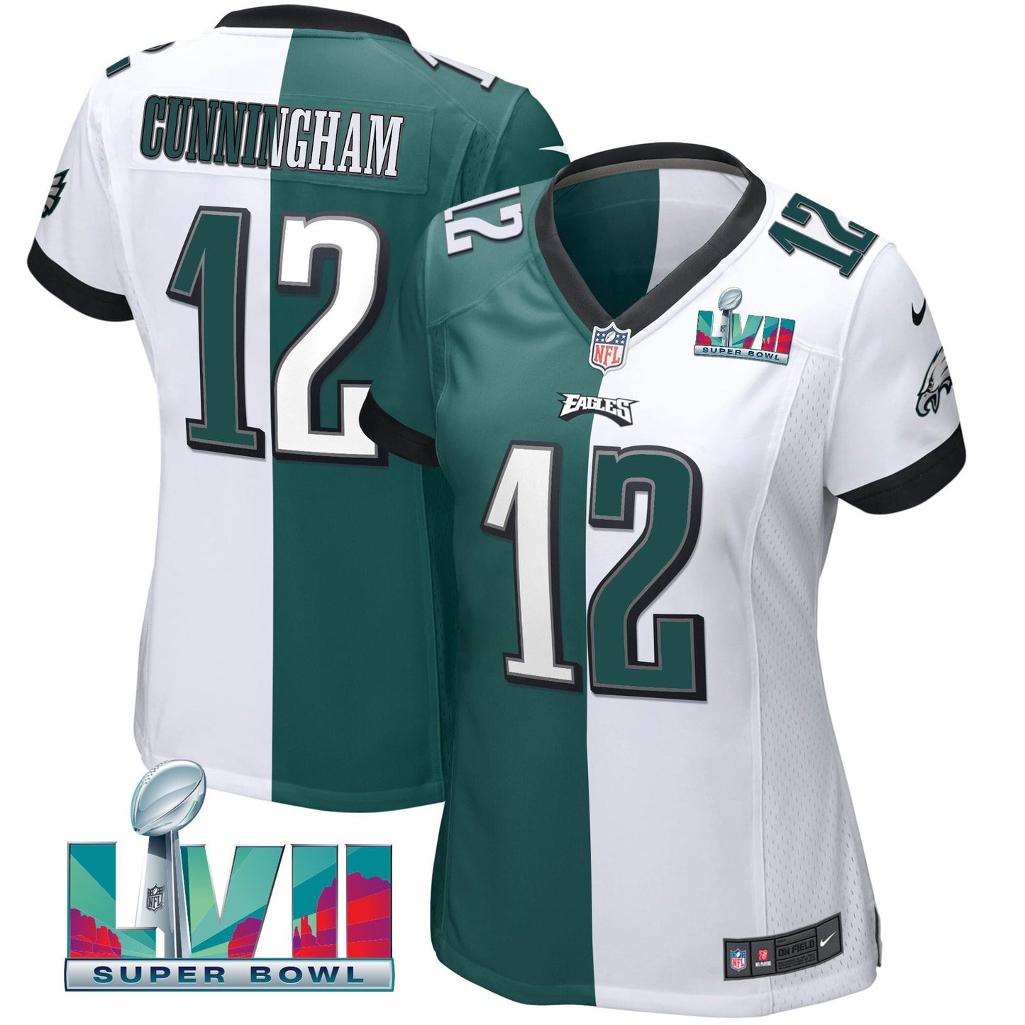 Split White Green - Randall Cunningham