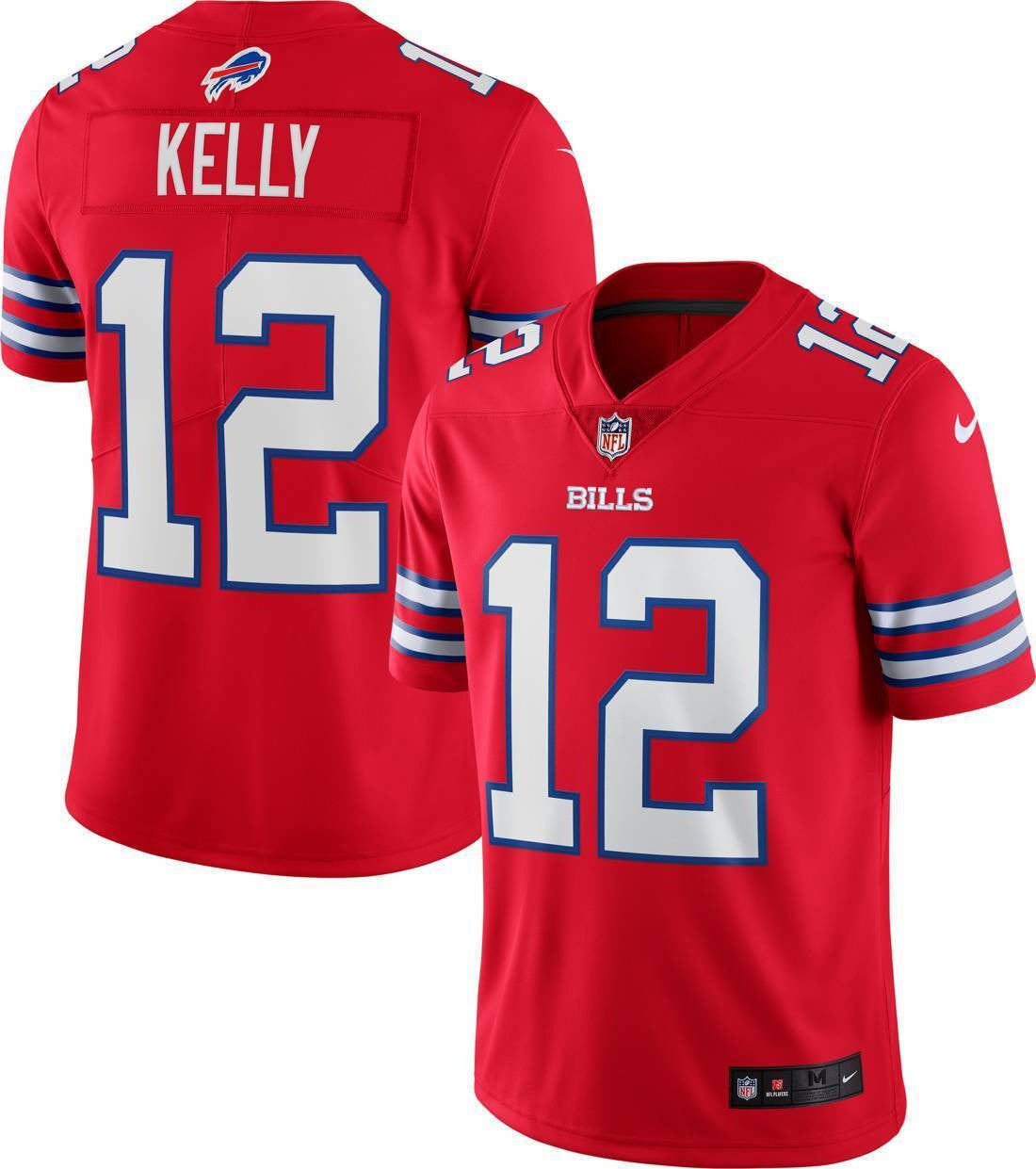 Jim Kelly Buffalo Red Jersey