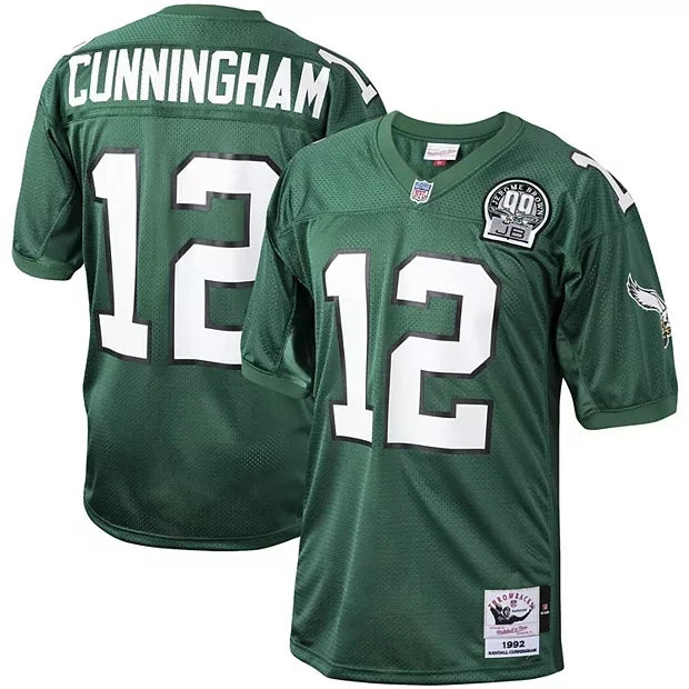 Randall Cunningham Philadelphia Throwback Jerome Brown Patch Jersey