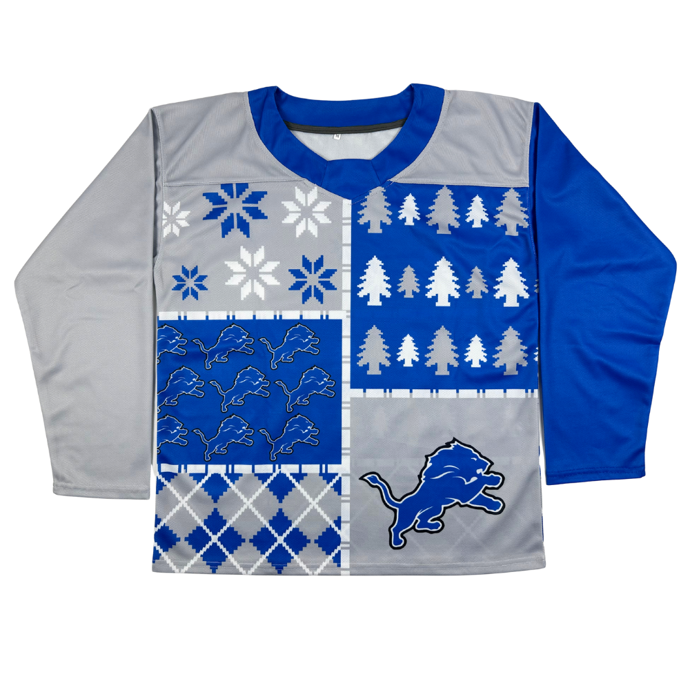 Detroit Christmas Hockey Jersey