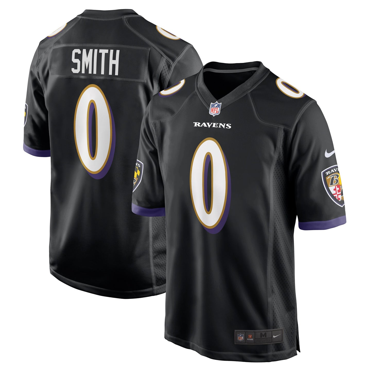 Baltimore Roquan Smith Black Jersey