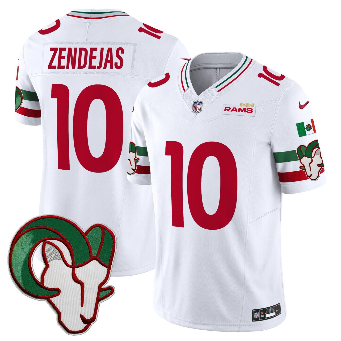 White - Tony Zendejas