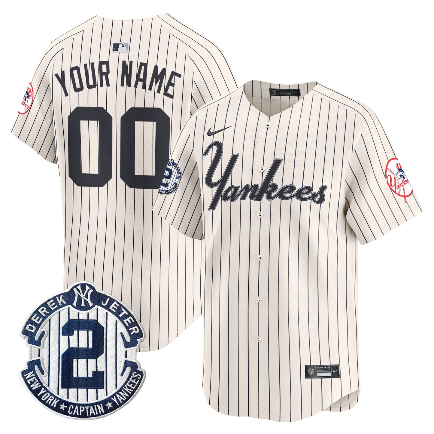 Pinstripe Cream