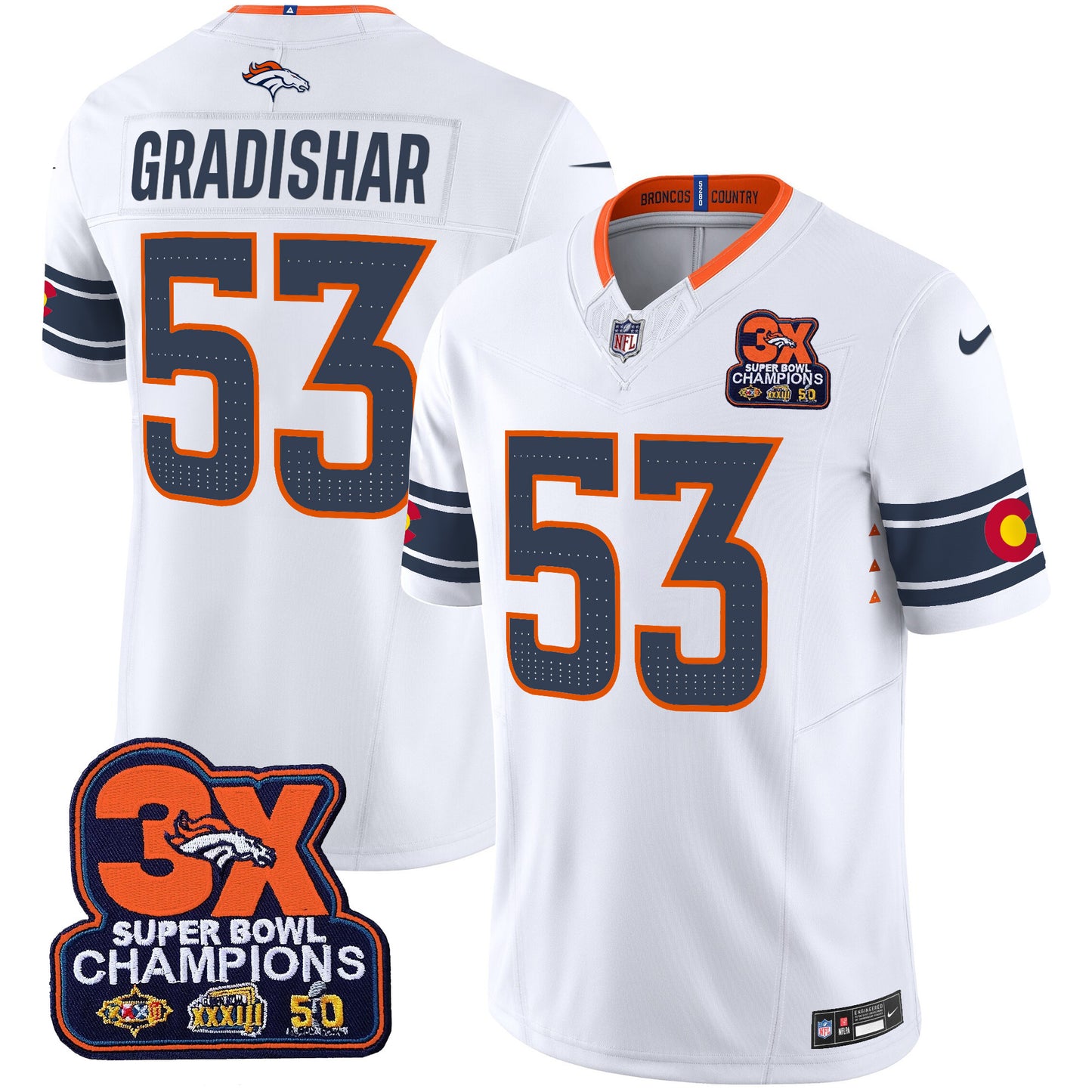 White - Randy Gradishar