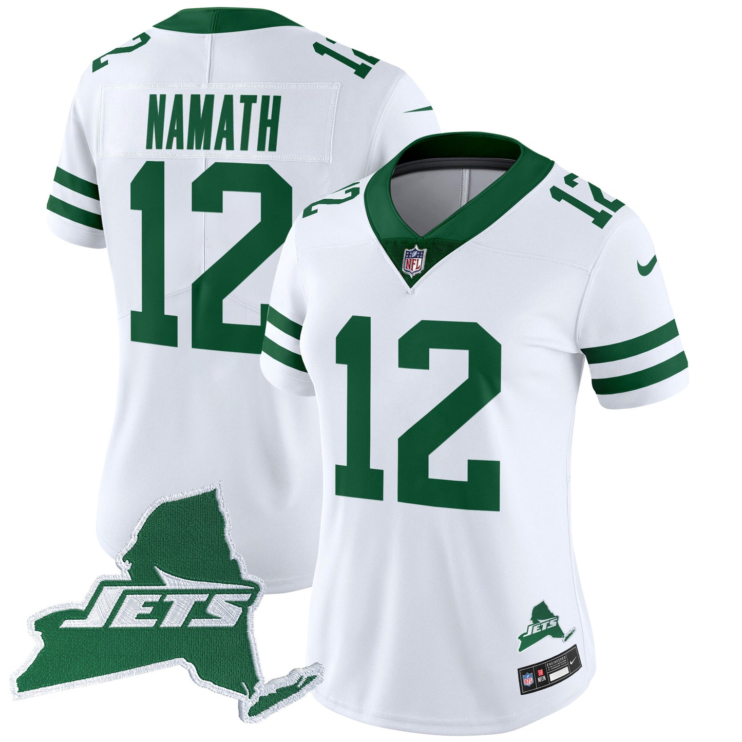 White - Joe Namath