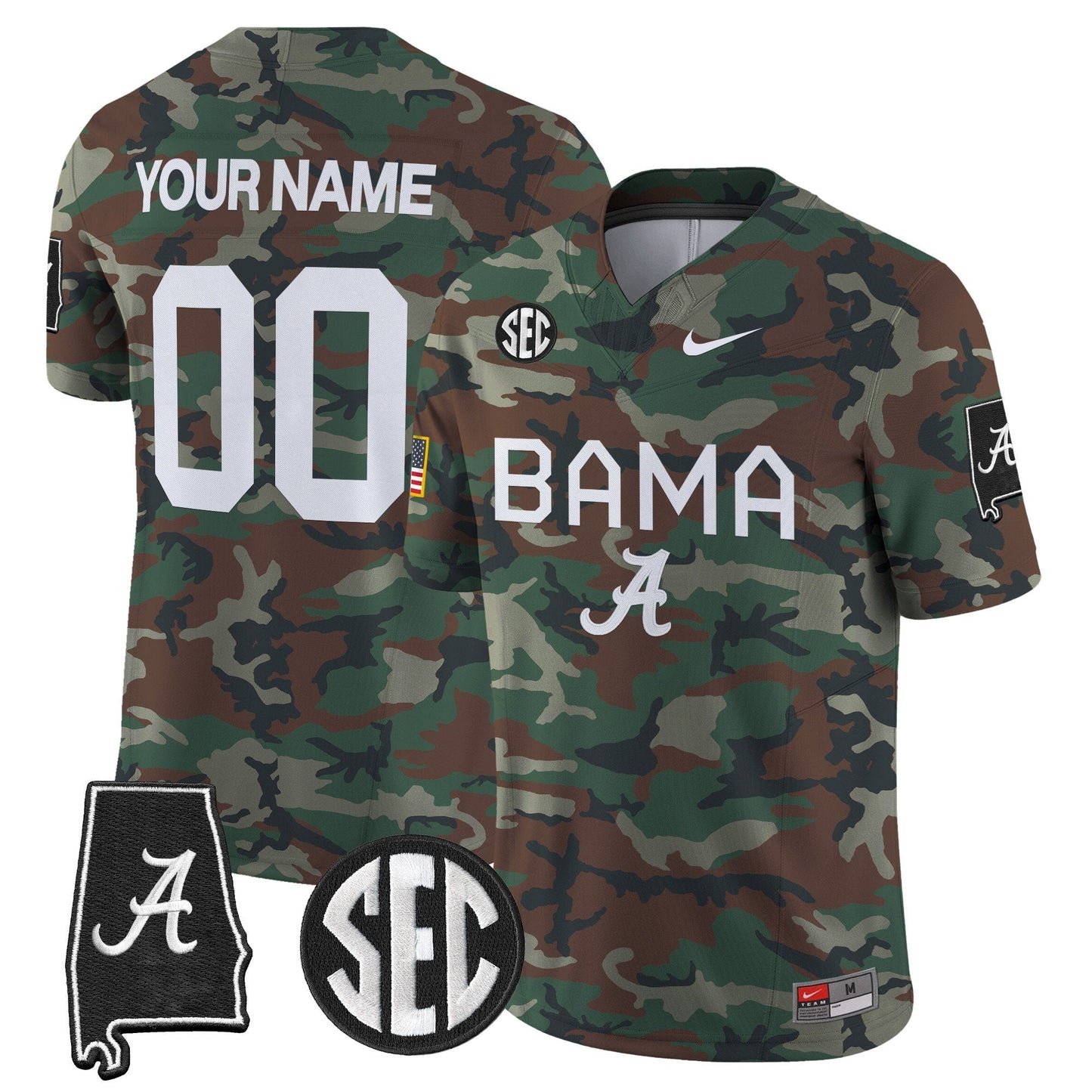 2024 Military Vapor Limited Custom Jersey