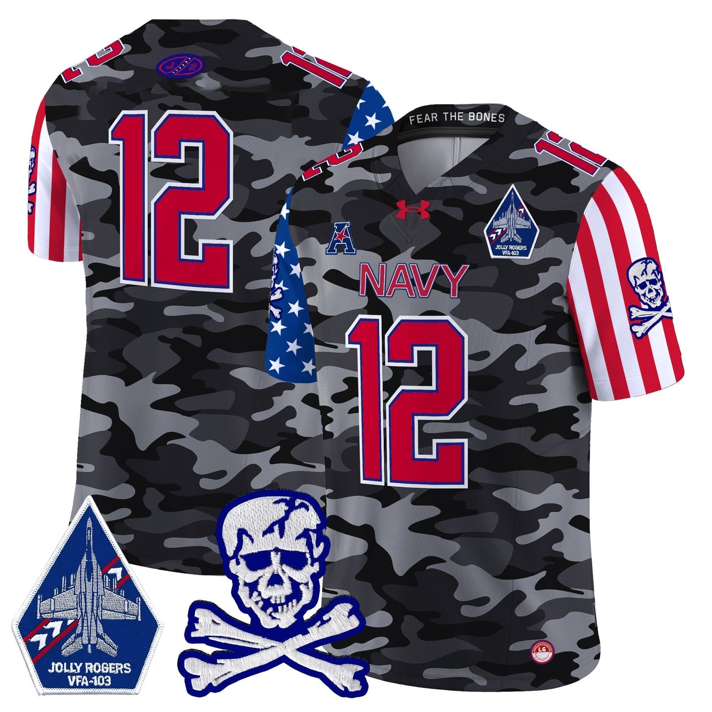 Black Camo - 12th Man
