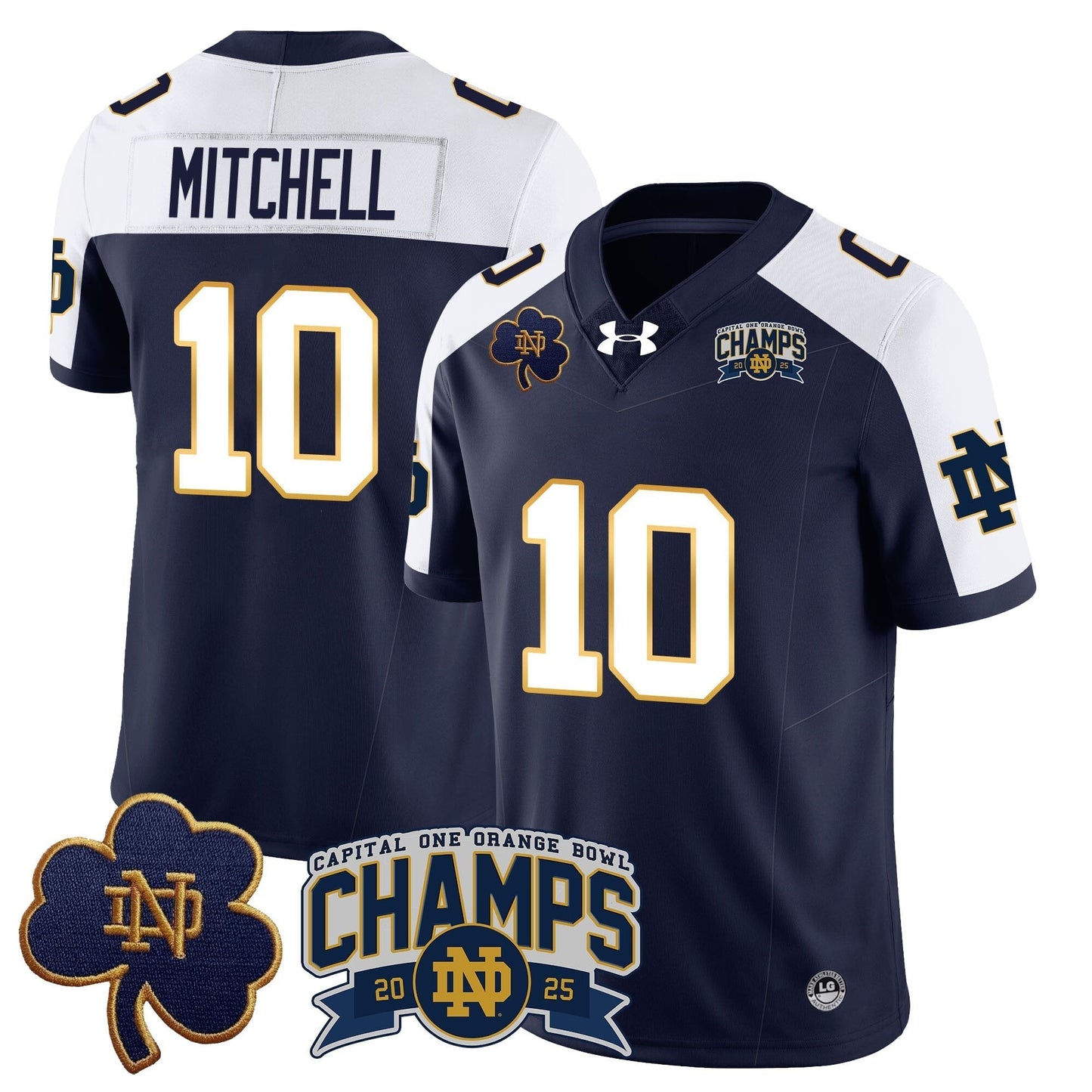 Navy Alternate - Kris Mitchell - 10
