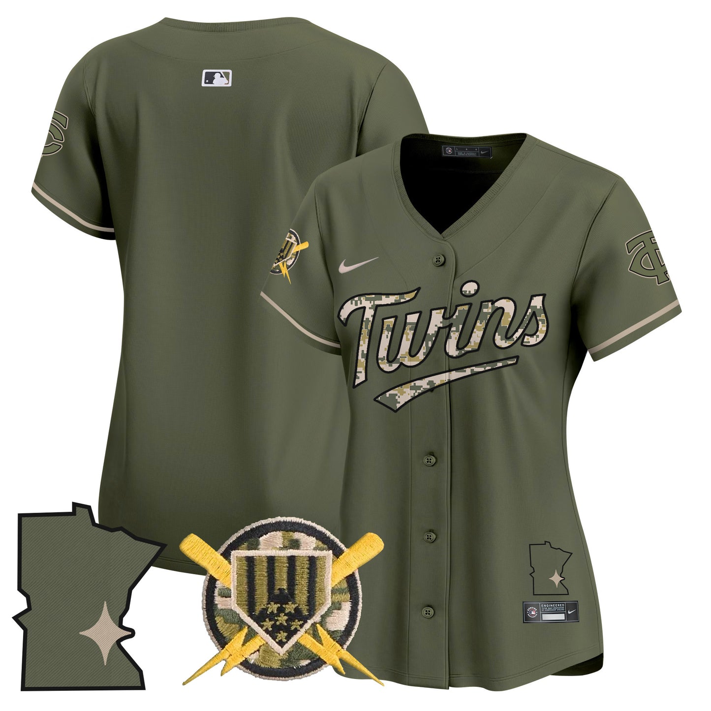 Minnesota Armed Forces Day Vapor Premier Limited Jersey
