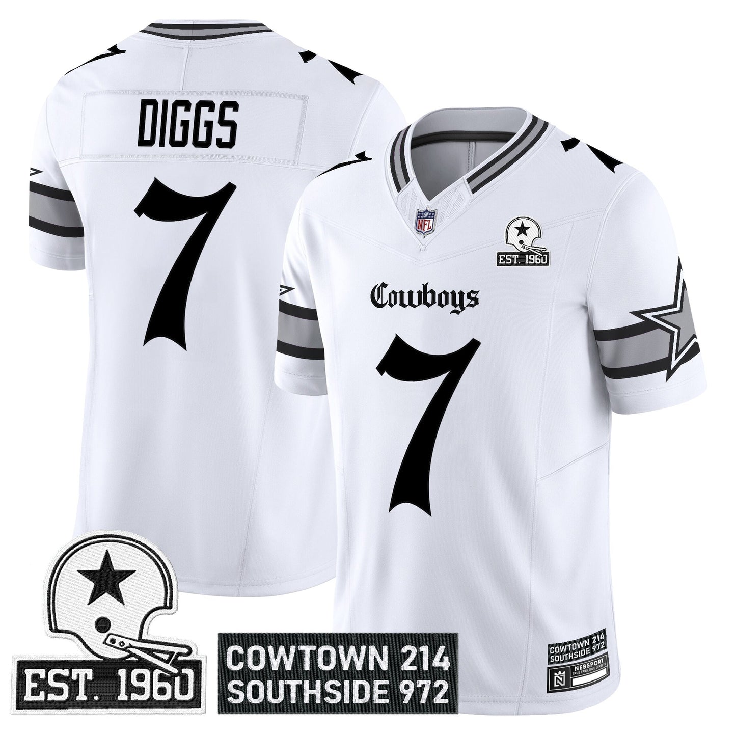 White - Trevon Diggs