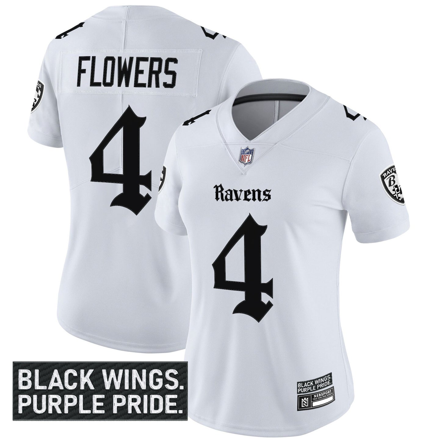 White - Zay Flowers