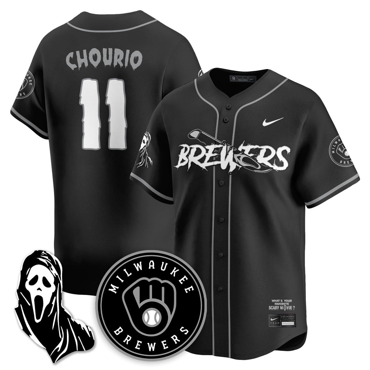 Black Gray - Jackson Chourio - 11