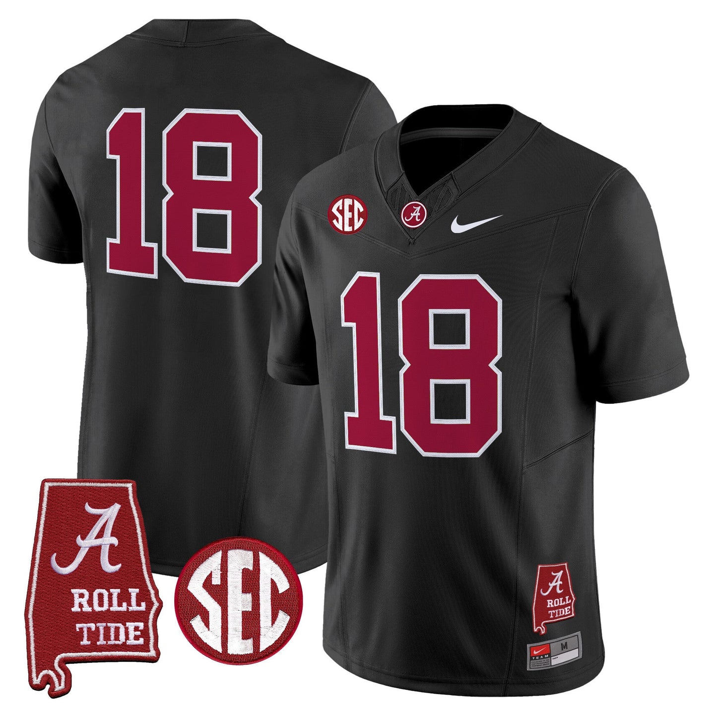 Black - #18 Crimson