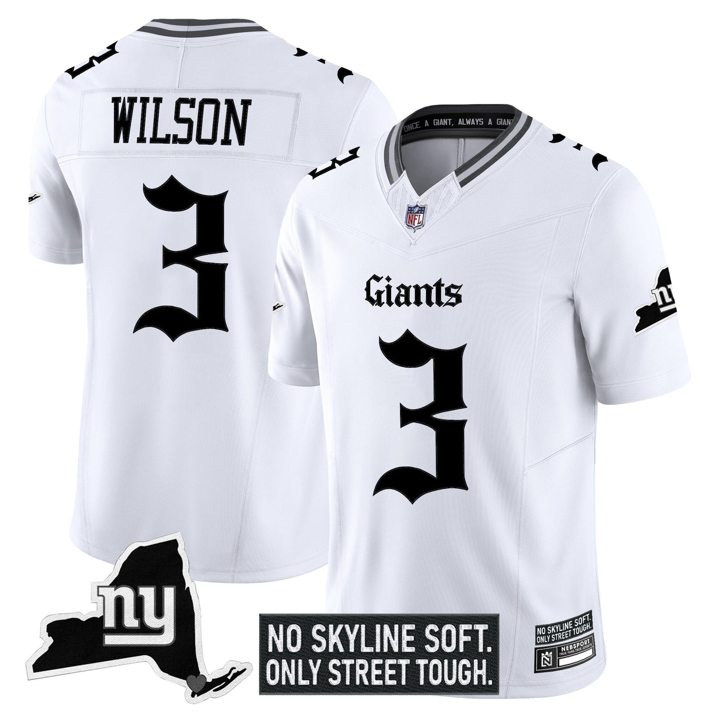 White - Russell Wilson