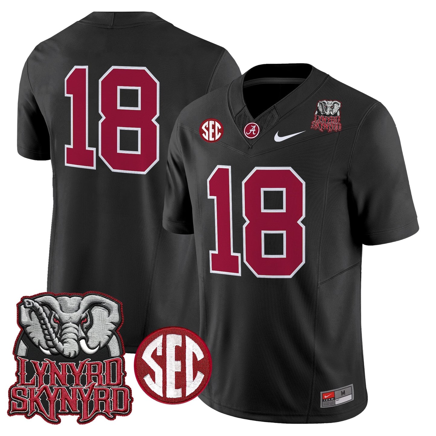 Black - #18 Crimson
