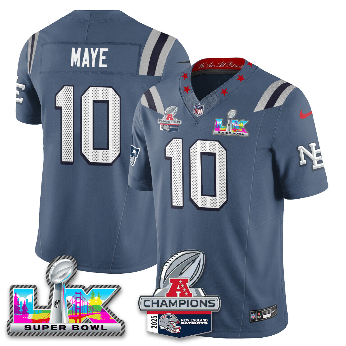 Storm Blue - Drake Maye - 10