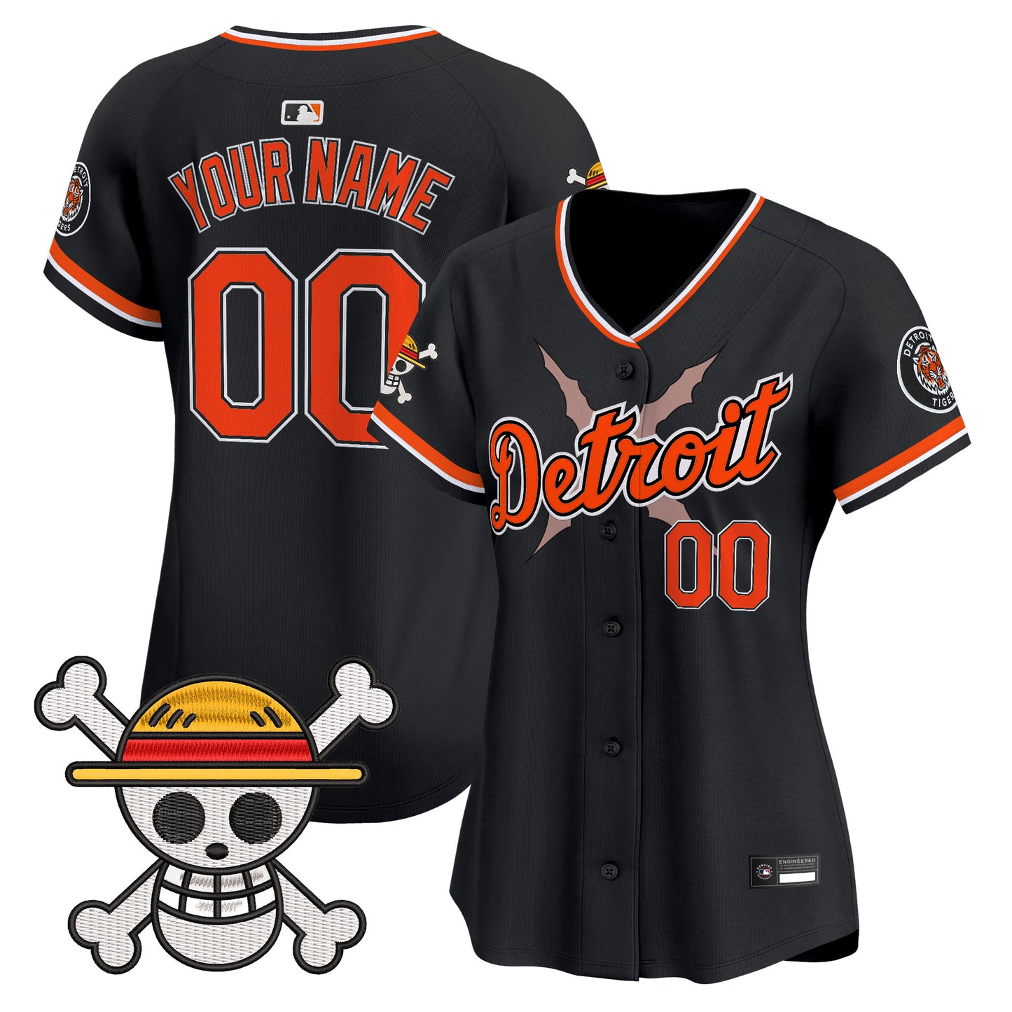 One Piece Vapor Premier Limited Custom Jersey – Stitched
