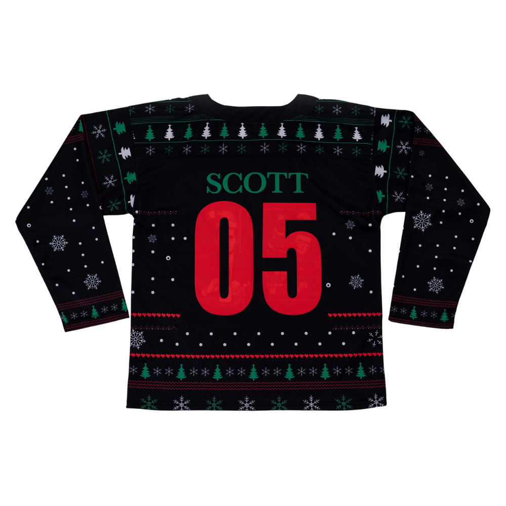 The Office Michael Scott ‘Happy Birthday Jesus’ Christmas Hockey Jersey