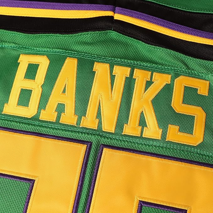 Mighty Ducks Adam Banks Hockey jersey