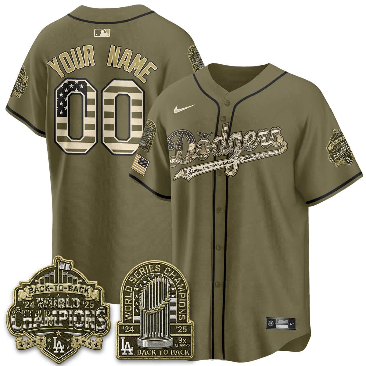 250th Anniversary Limited Custom Jersey