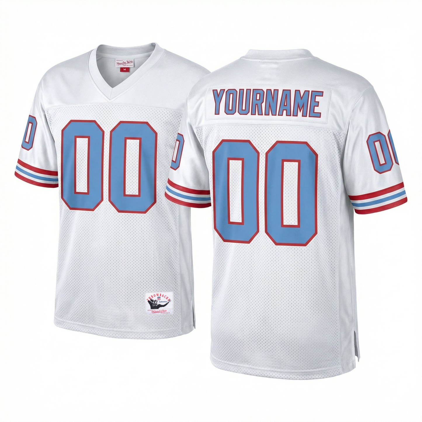 Oilers Custom Football Jersey (Ships 2-4 weeks)
