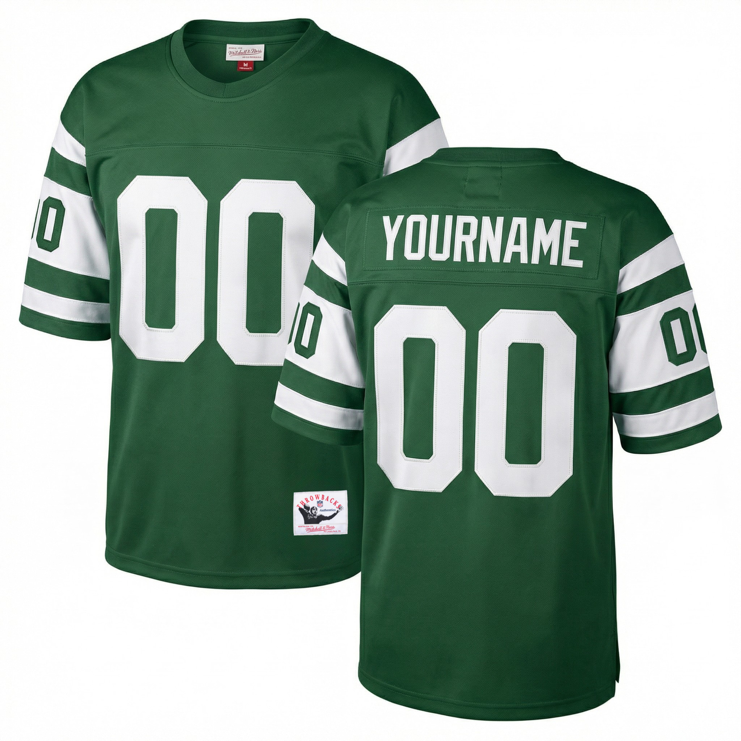 Jets Custom Football Jersey (Ships 2-4 weeks)