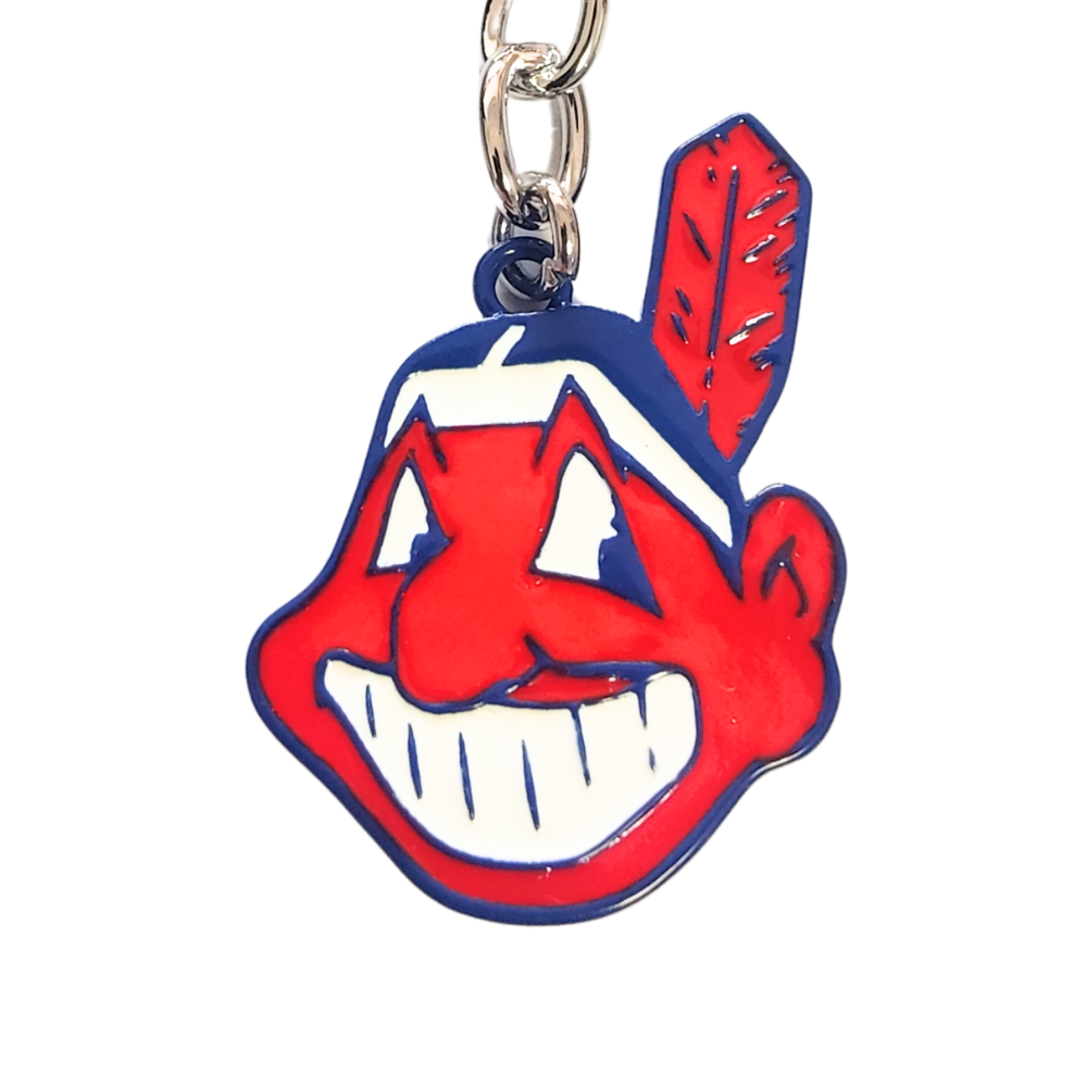 Chief Wahoo Keyring