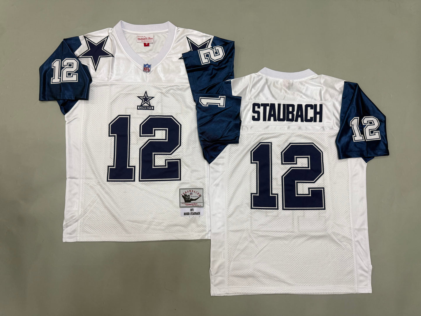 Retro Staubach Football Jersey