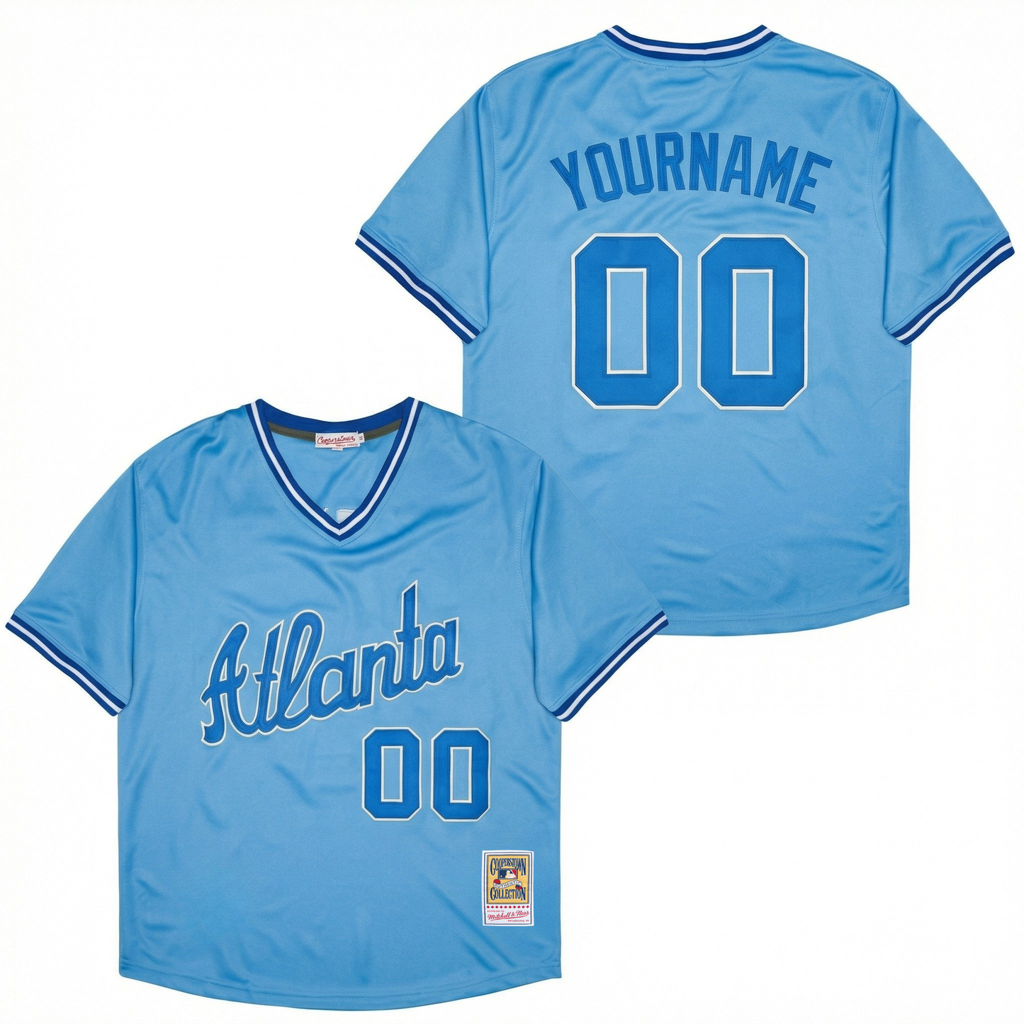 Braves Custom Baseball Jersey (Ships 2-4 weeks)