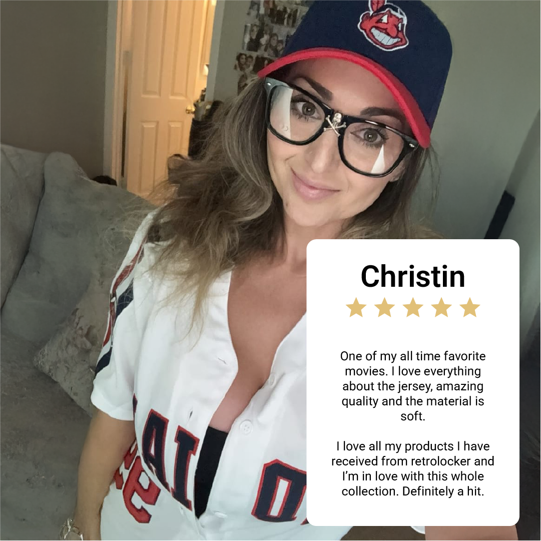 Ricky Vaughn Wild Thing Indians Baseball Jersey