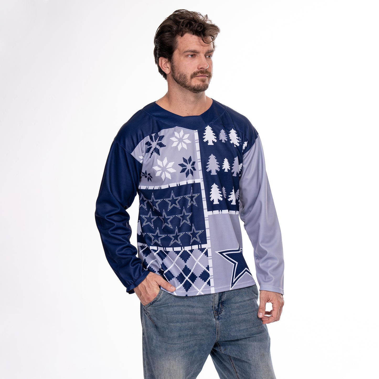 Dallas Christmas Hockey Jersey