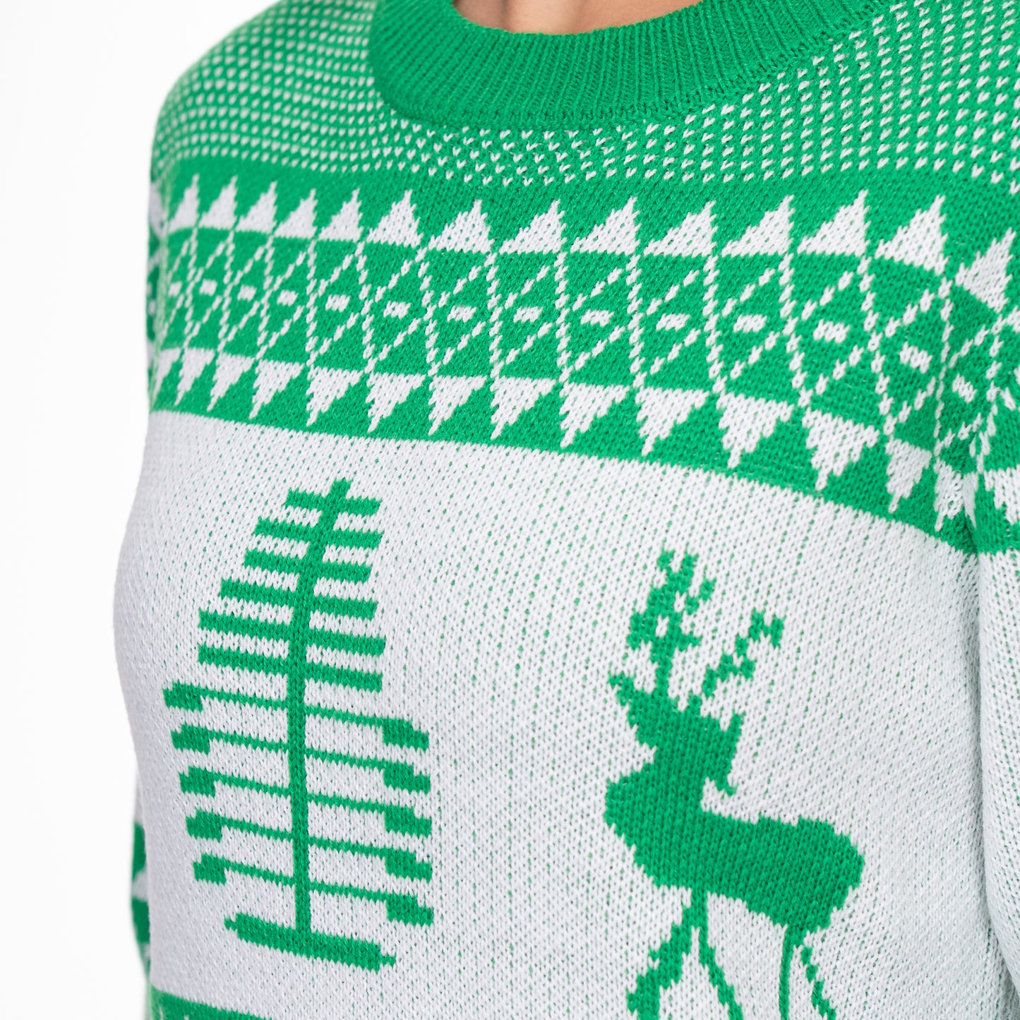 Womans Knitted Christmas Sweater
