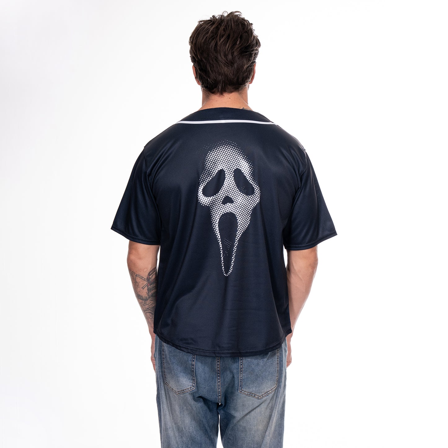 Ghost face scream Baseball Jersey