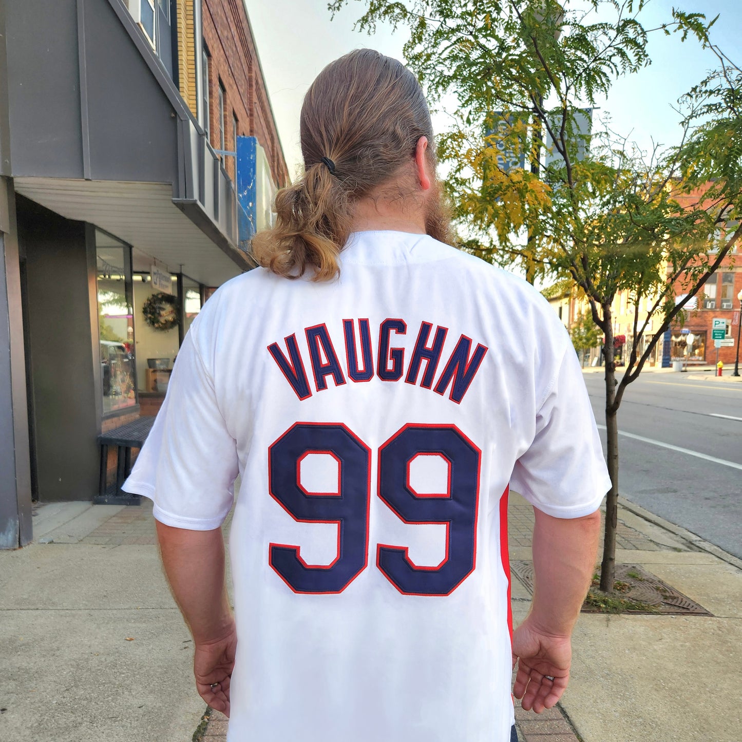 Ricky Vaughn Wild Thing Indians Baseball Jersey