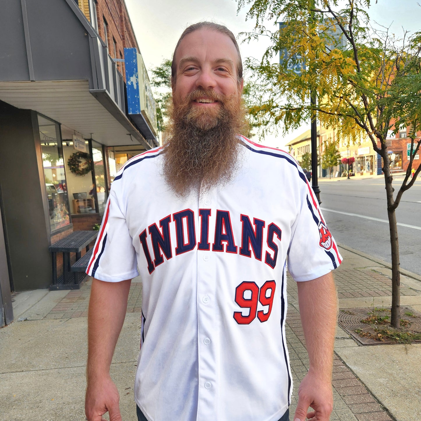 Ricky Vaughn Wild Thing Indians Baseball Jersey