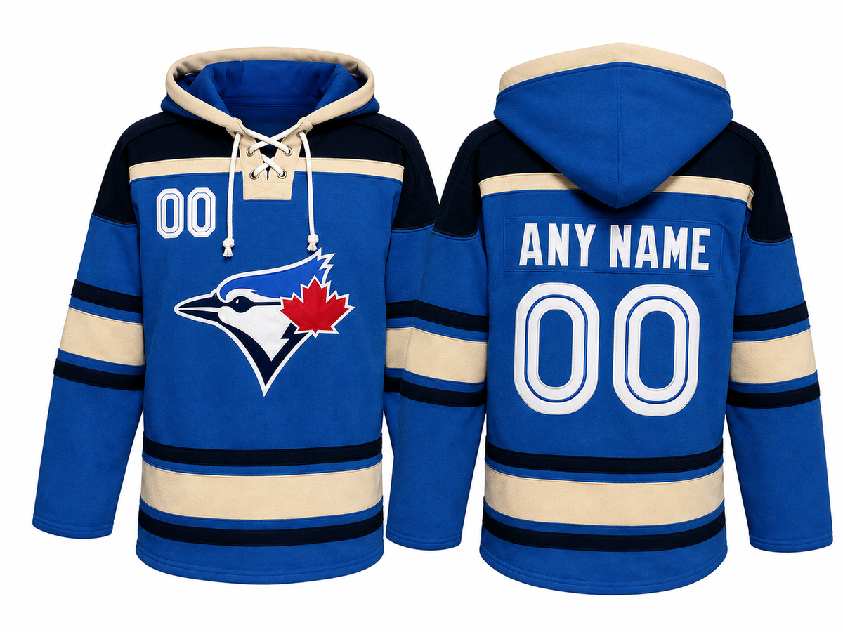 Blue / Black / Cream Hoodie Custom