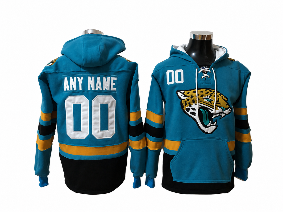 Teal/Black/White Hoodie Custom