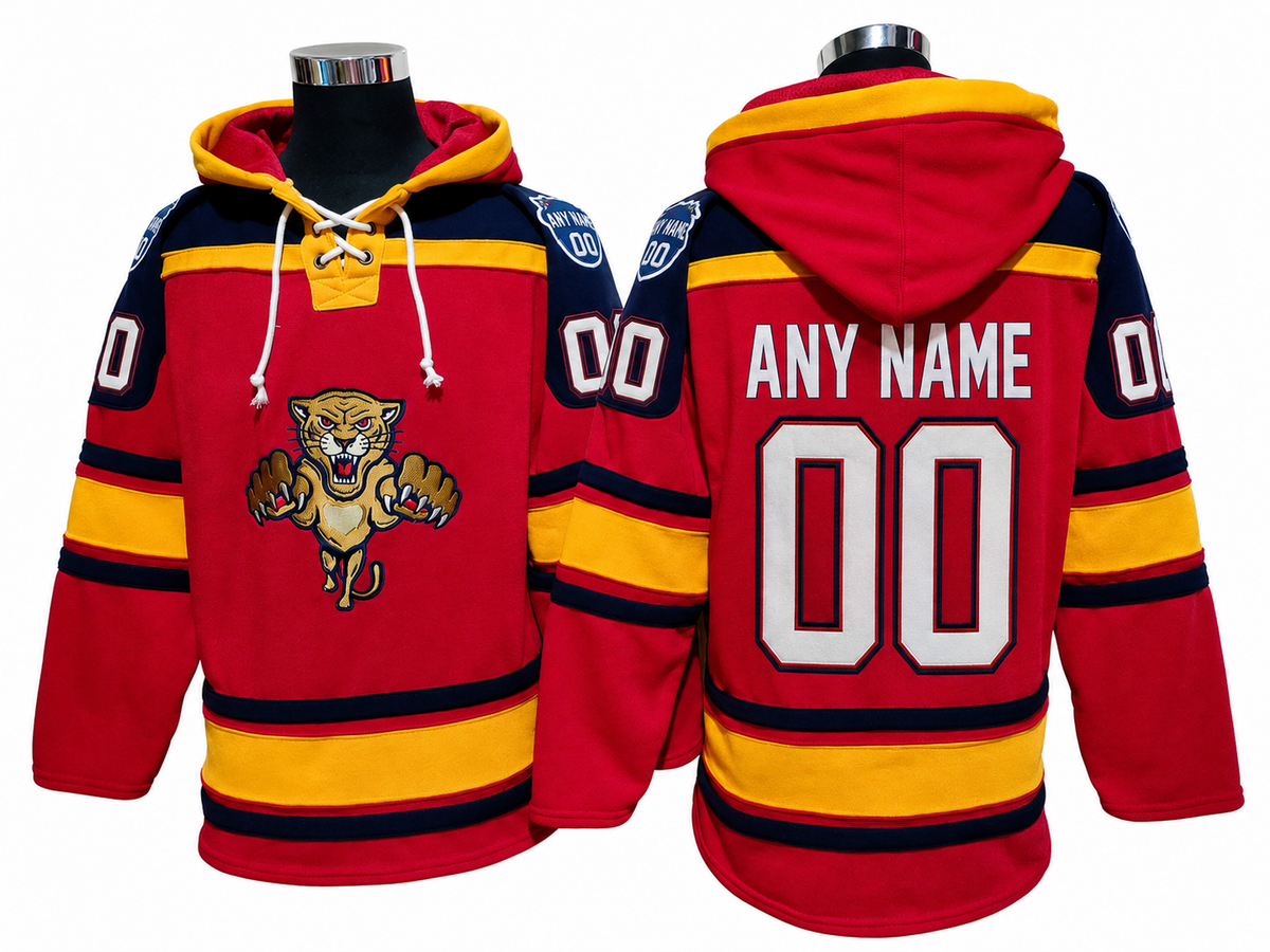 Red/Gold Hoodie Custom