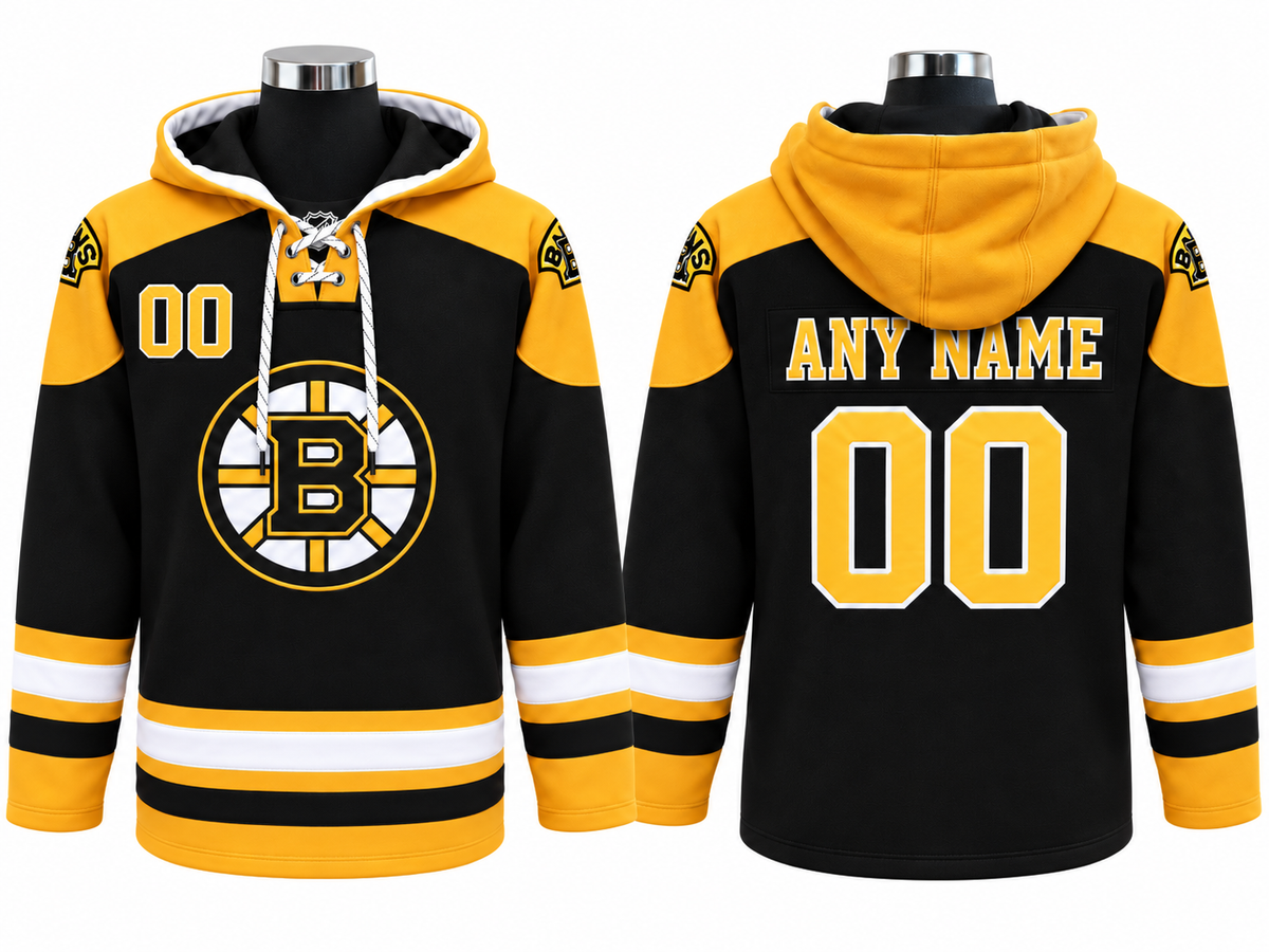 Black/Gold Hoodie Custom