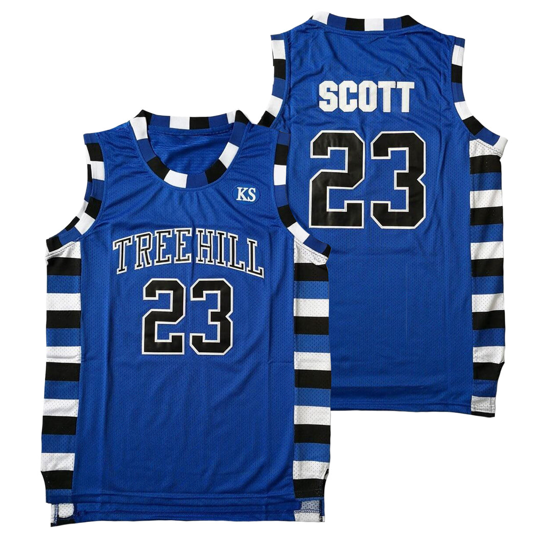 Tree Hill Scott Basketball Jersey