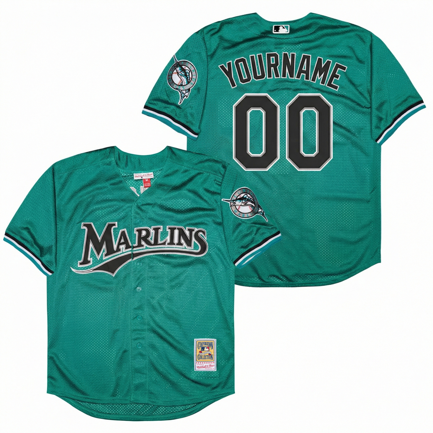 Marlins Custom Baseball Jersey (Ships 2-4 weeks)