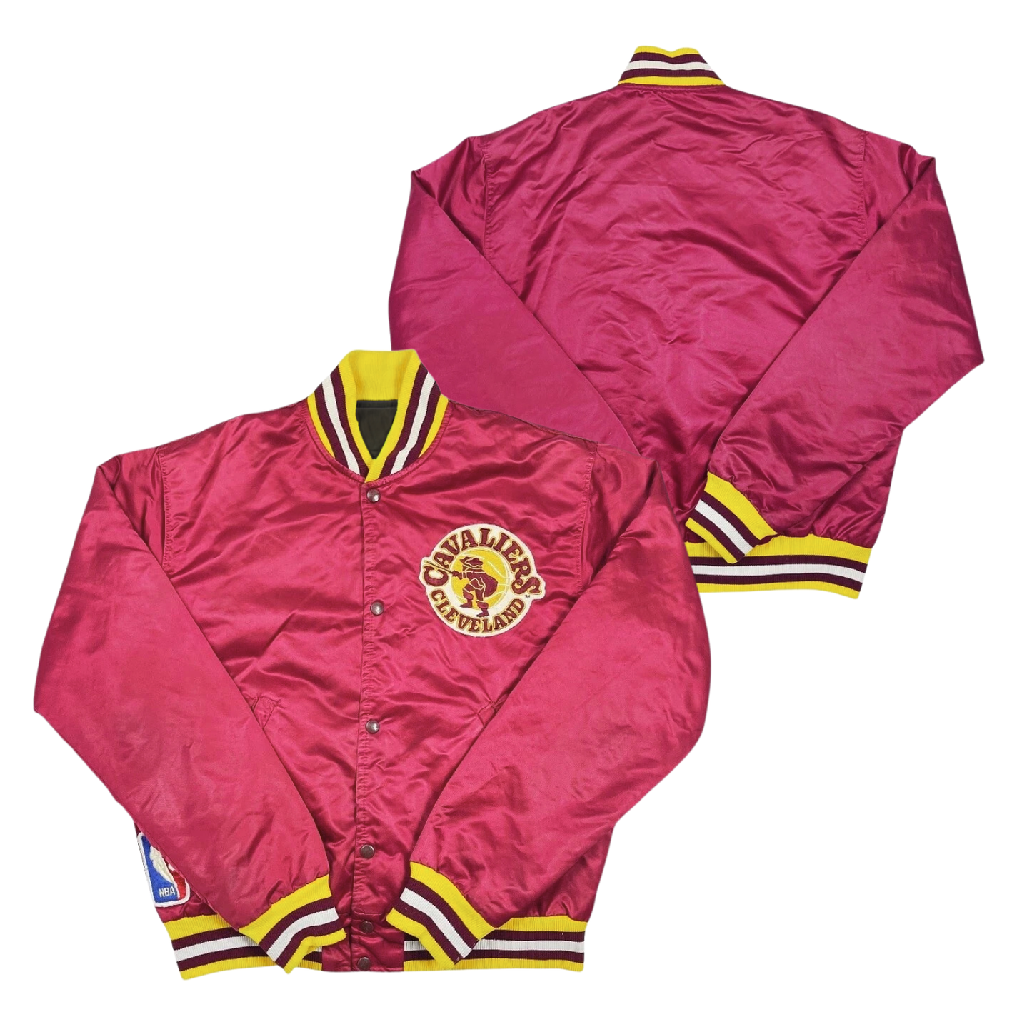 Cavs Throwback Satin Bomber – (Pre order Ships in 3-6 weeks)