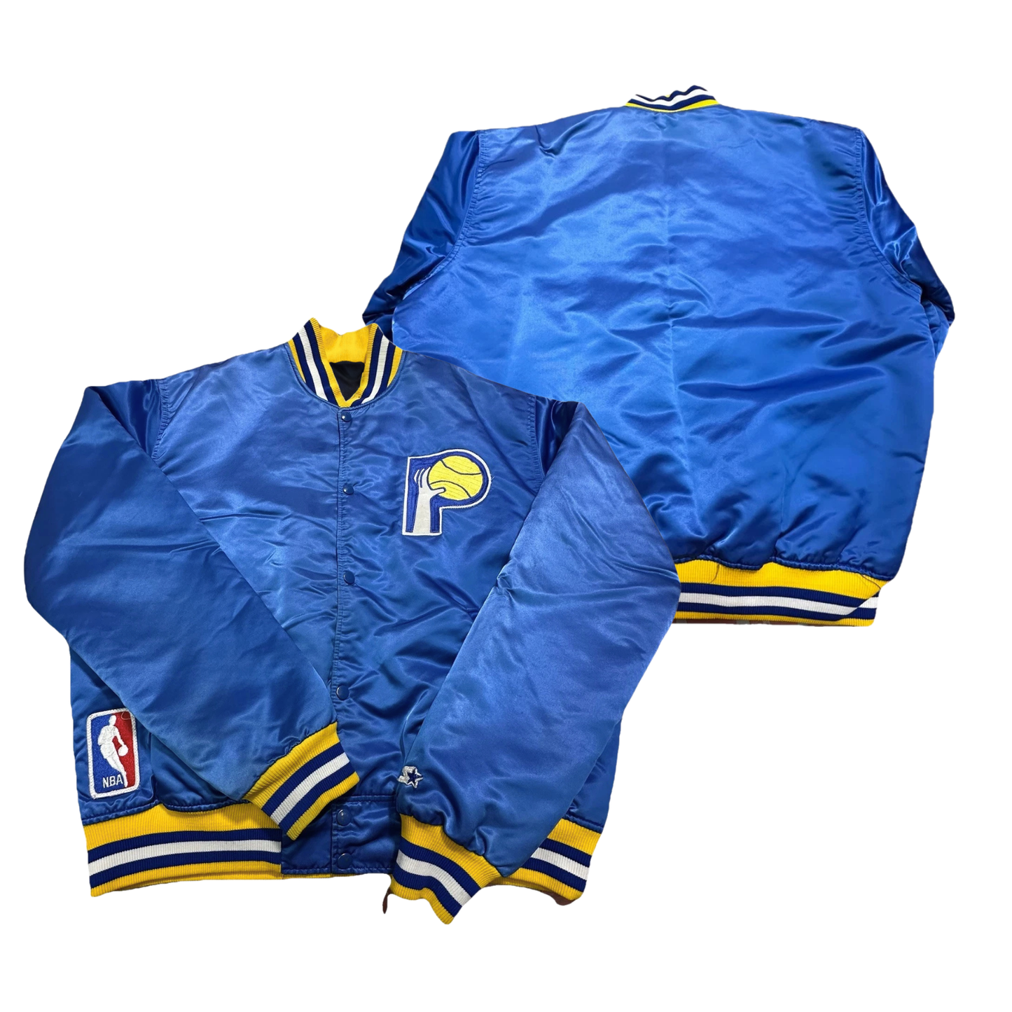 Pacers Throwback Satin Bomber – (Pre order Ships in 3-6 weeks)
