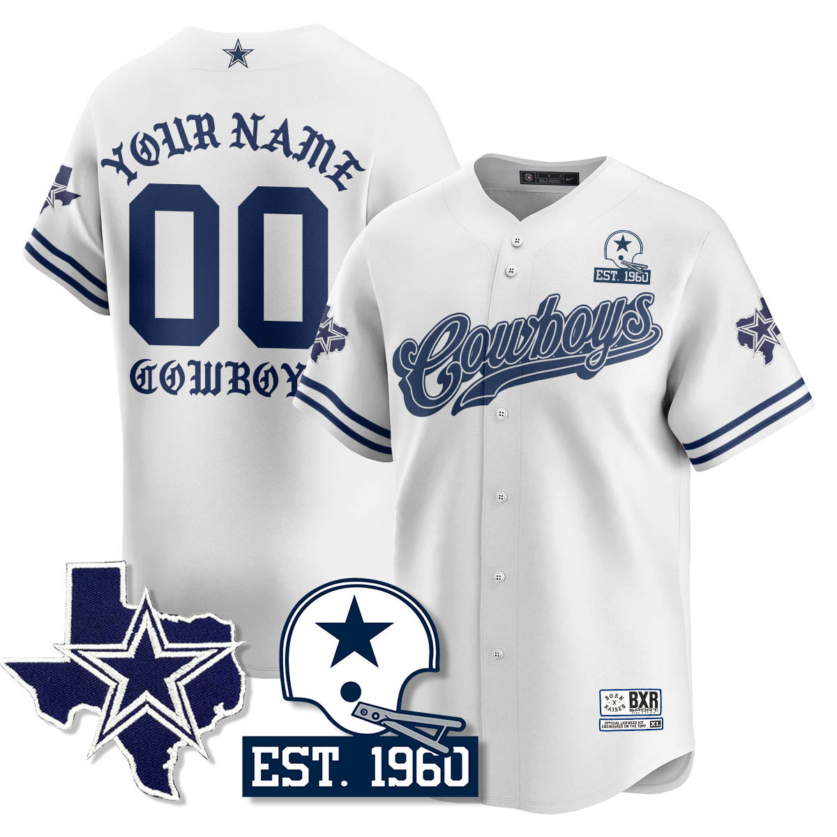 Born x Raised Baseball Jersey