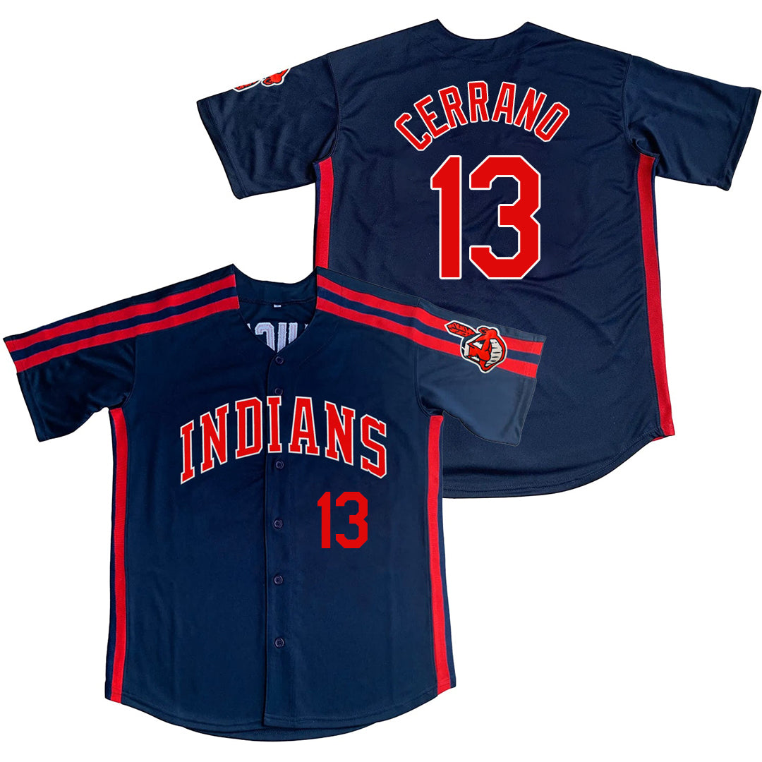 Pedro Cerrano Indians Baseball Jersey