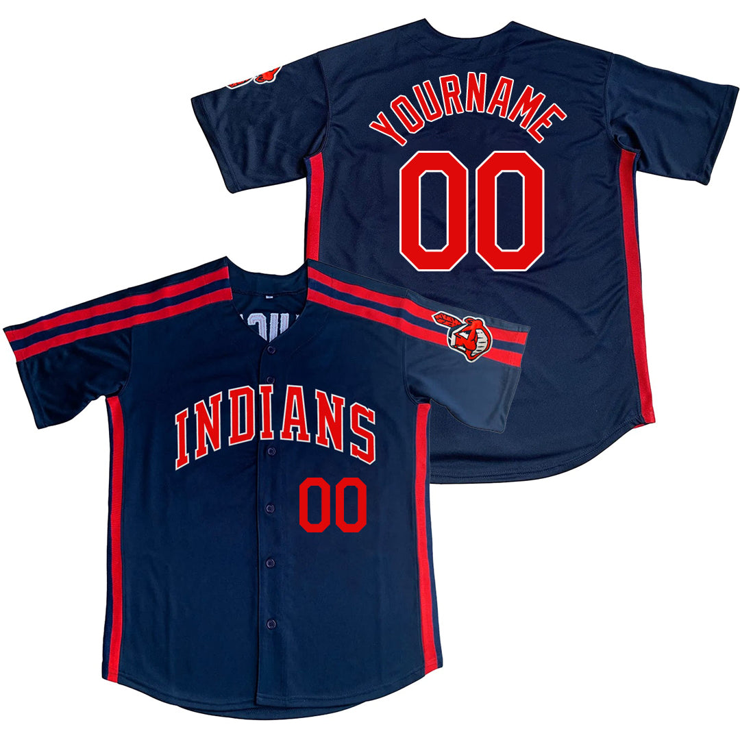 Custom Indians Baseball Jersey
