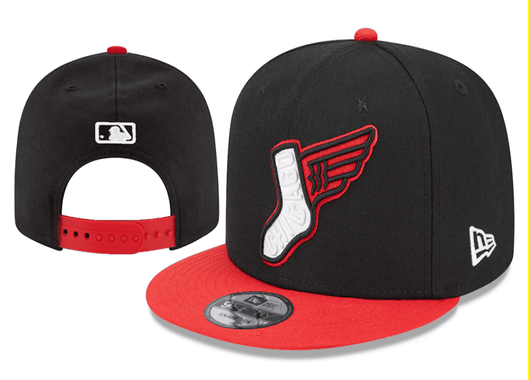 Black/Red Baseball Hat