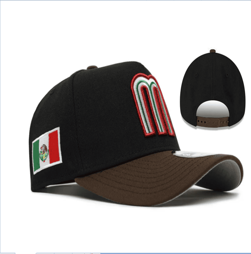 Black/Brown Baseball Hat