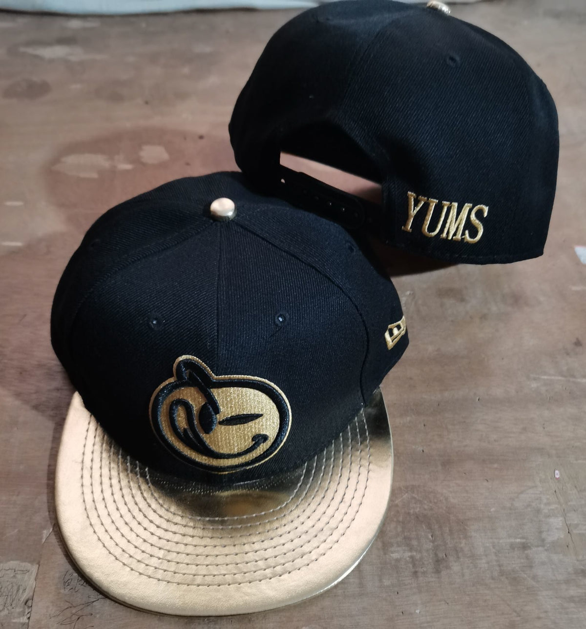 Black/Gold Hat